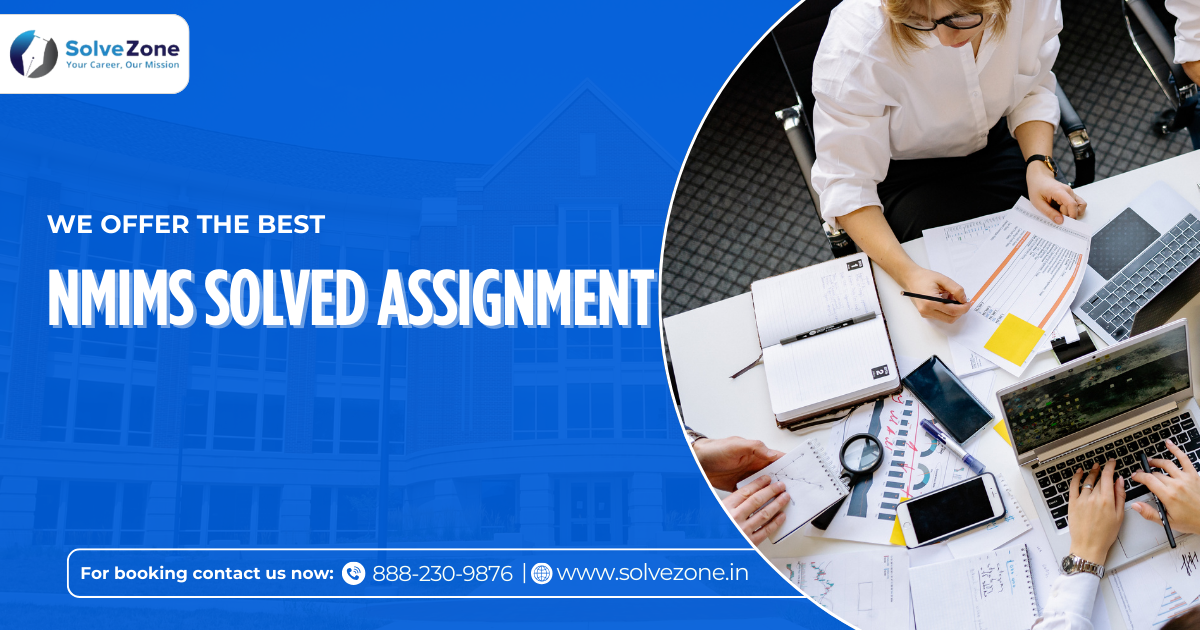 NMIMS Solved Assignment 