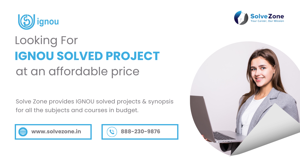 ignou solved project