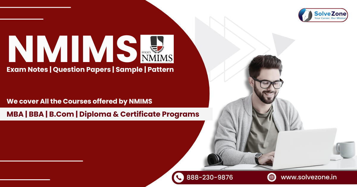 NMIMS MBA Online Exam Notes and Question Papers