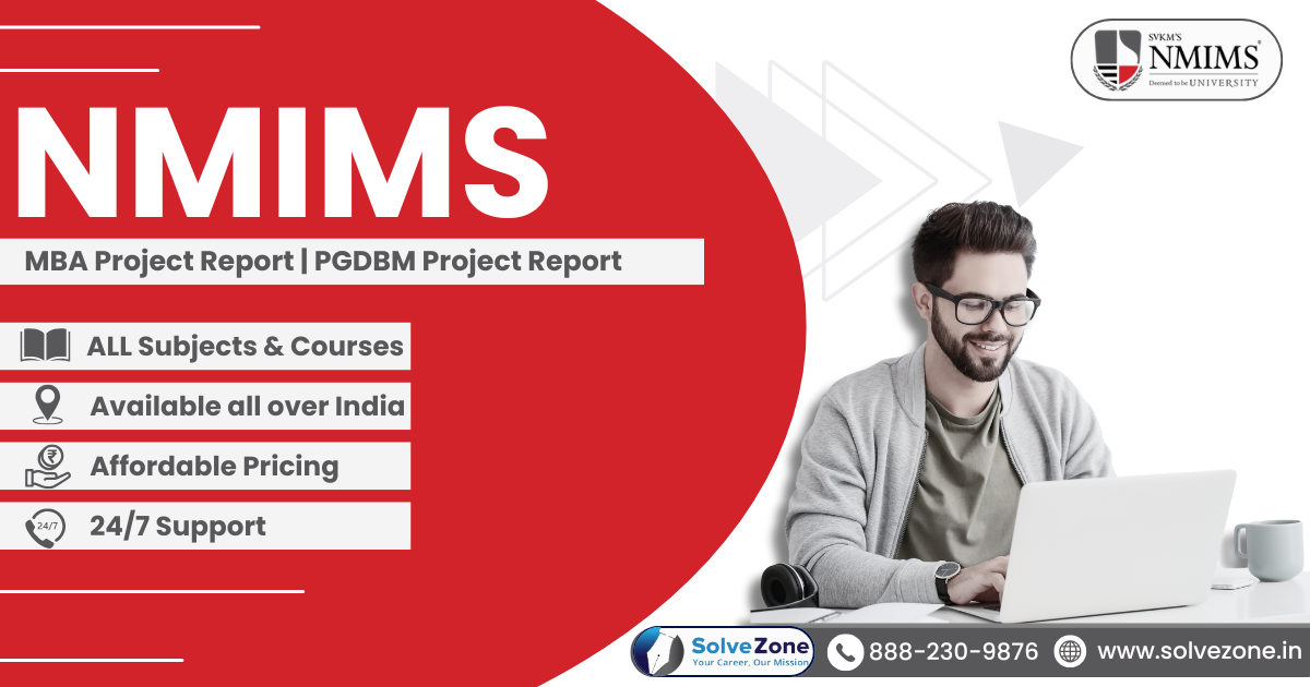 NMIMS MBA Projects Report